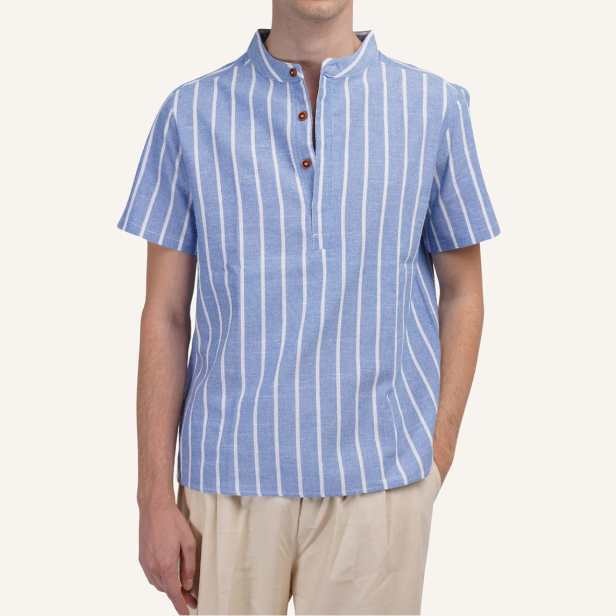 Camisa Masculina Listrada Old Money Carvell