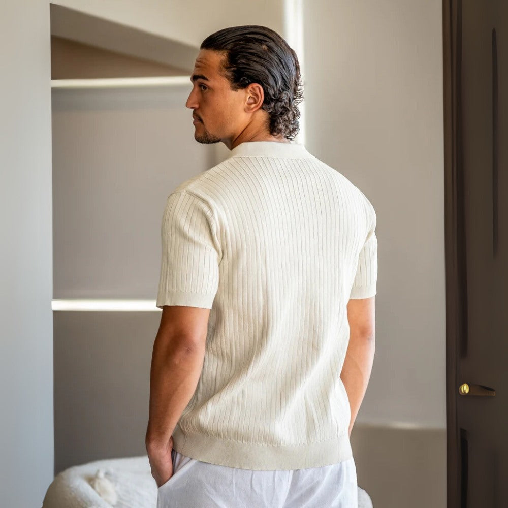 Camisa Polo Canelada Premium Sollome