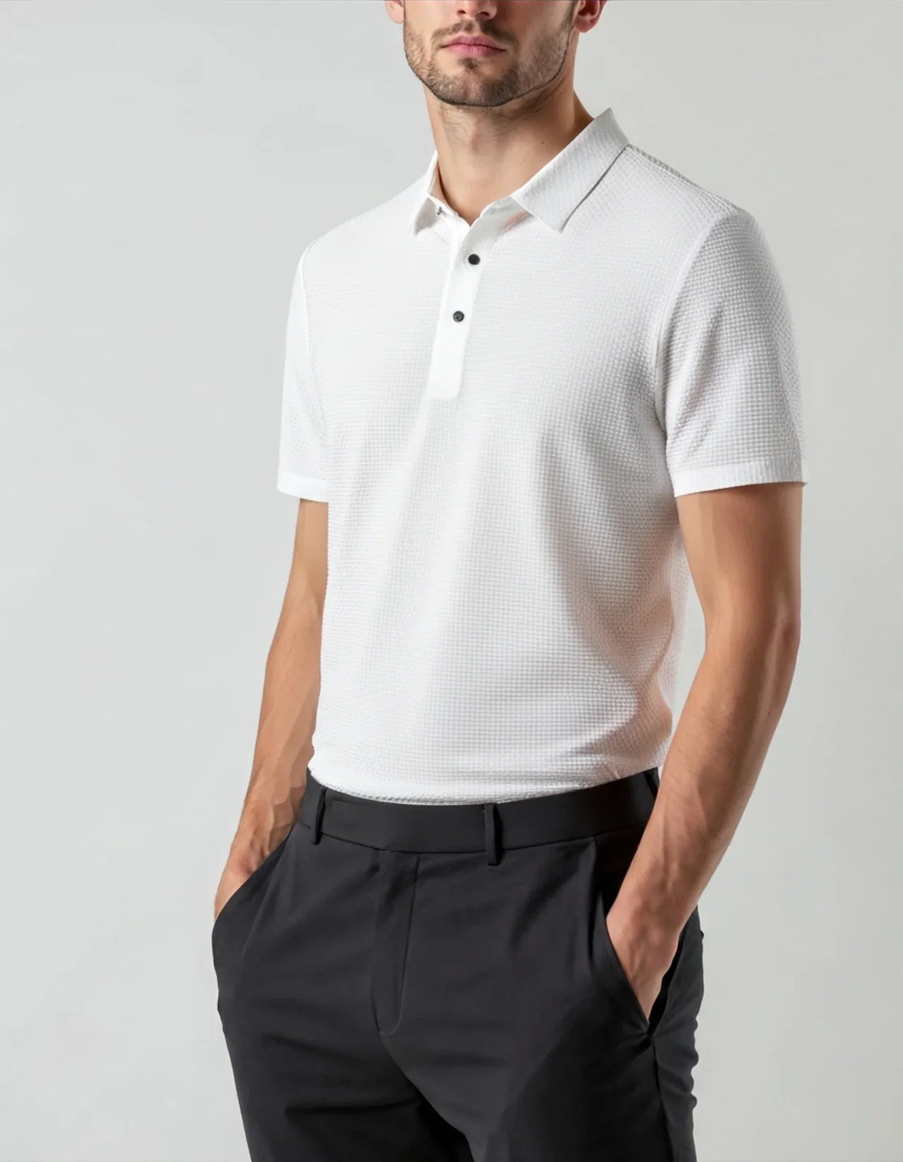 Camisa Polo Masculina Arrevier - Tecnologia Anti Amassado