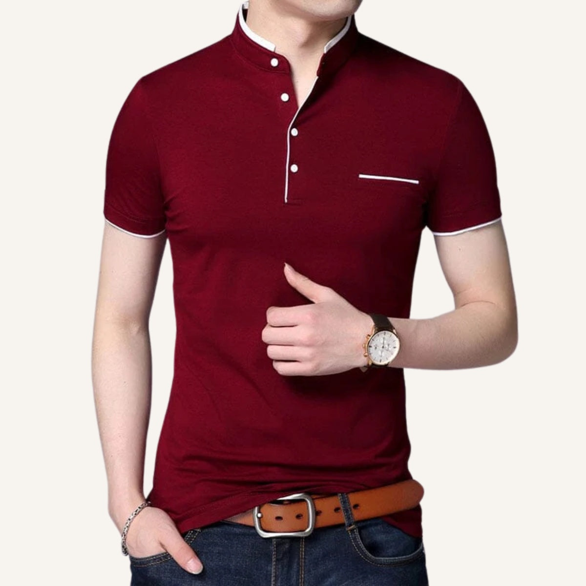 Camisa Polo Masculina Napolli