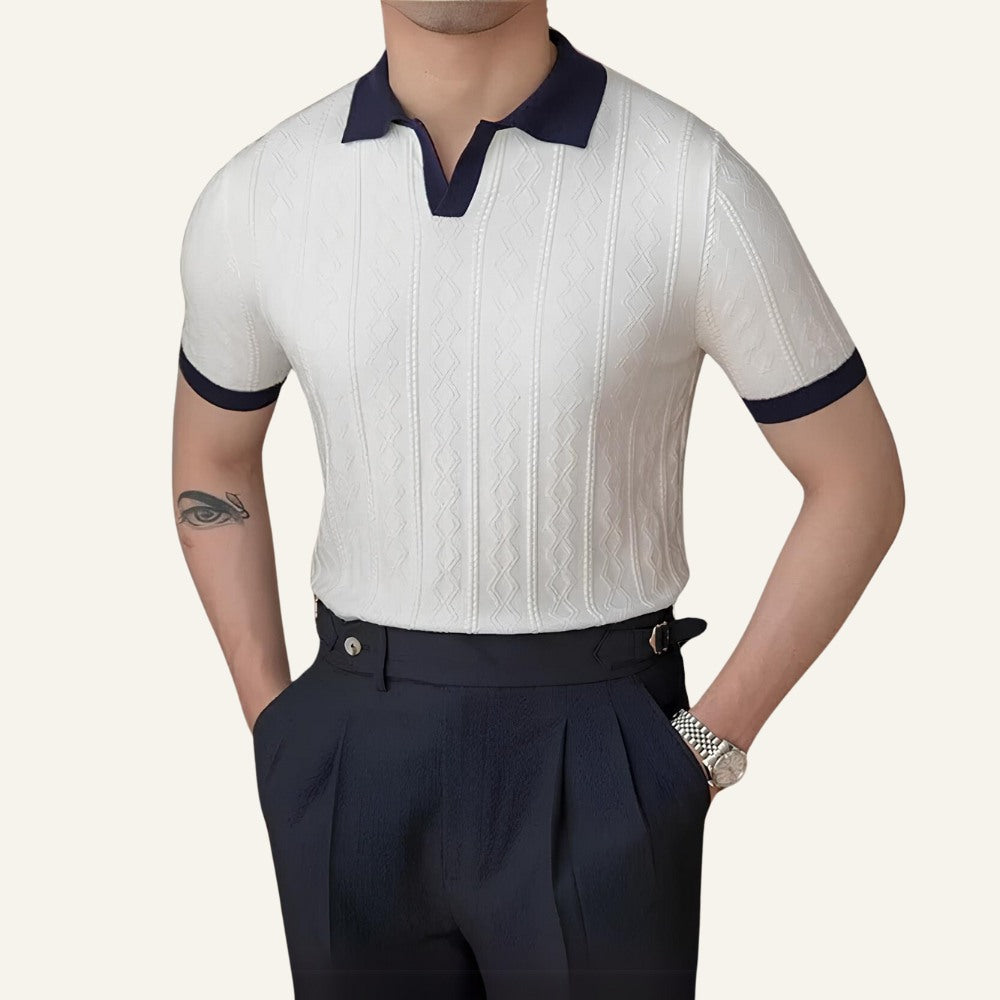Camisa Polo Masculina Old Money La Martine