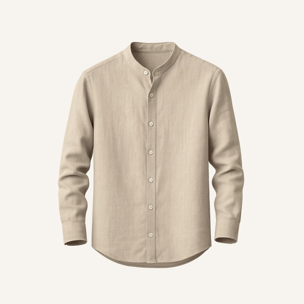 Camisa de Linho Manga Longa Varenne