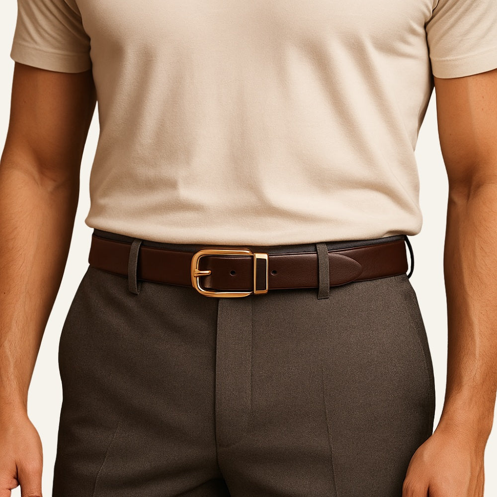 Cinto de Couro Masculino Civano Prime