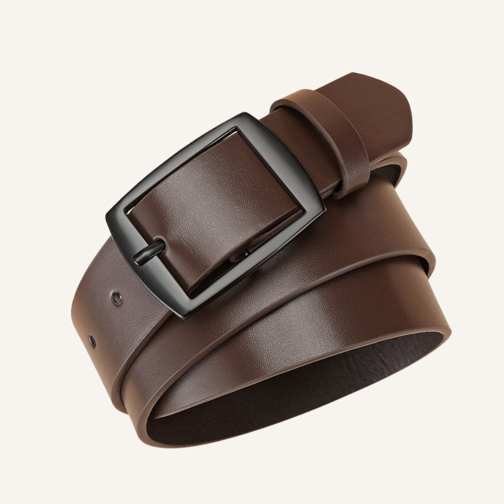 Cinto de Couro Masculino Old Money Civano