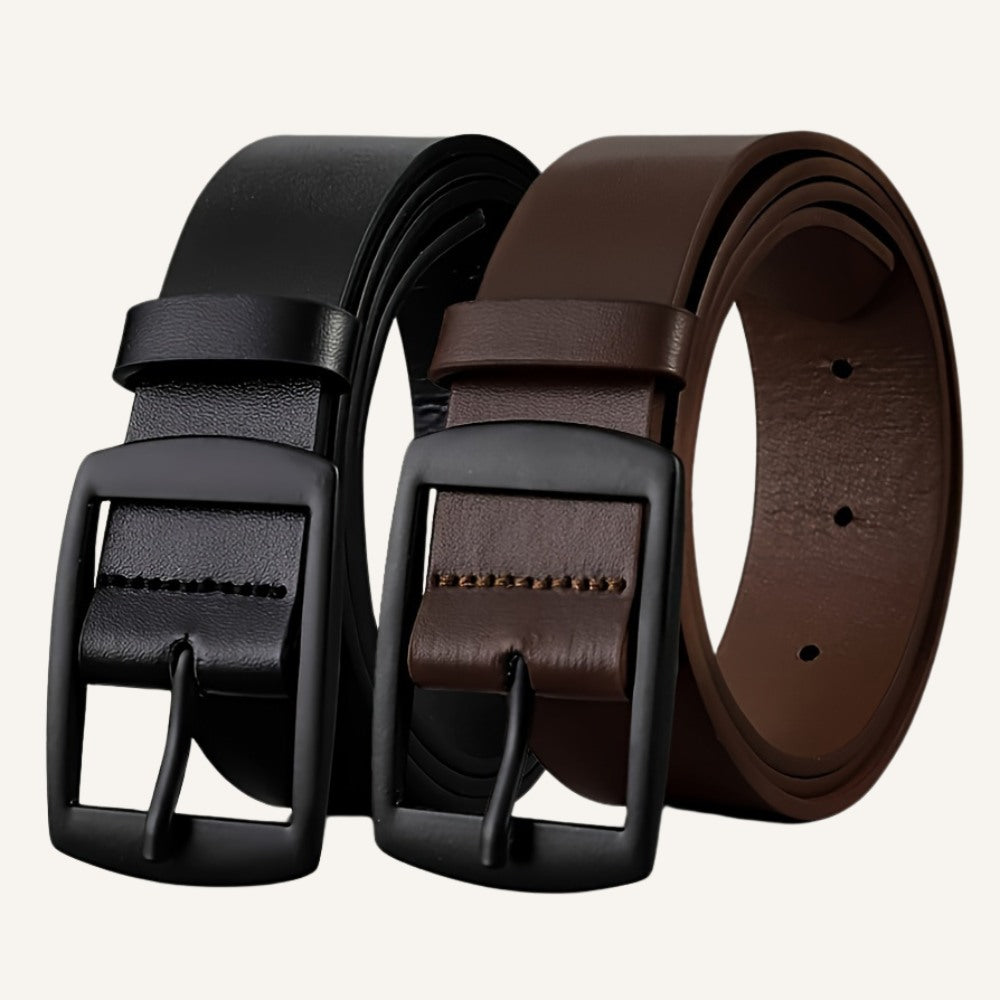 Cinto de Couro Masculino Old Money Civano