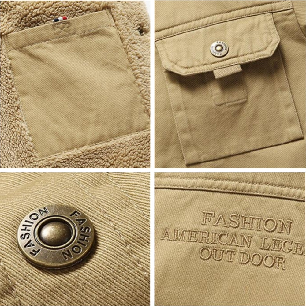 Jaqueta Masculina de Inverno Forrada Maccini