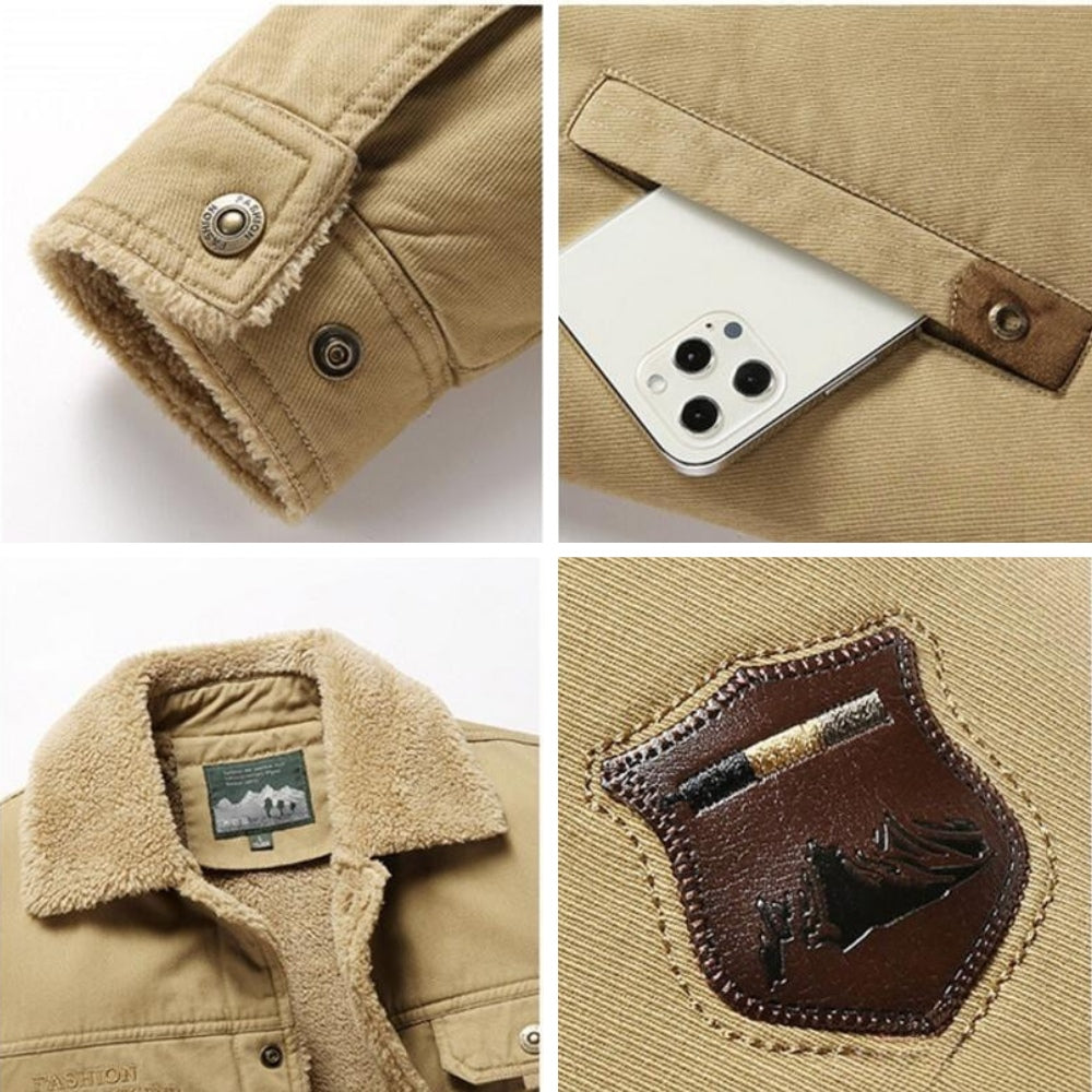 Jaqueta Masculina de Inverno Forrada Maccini