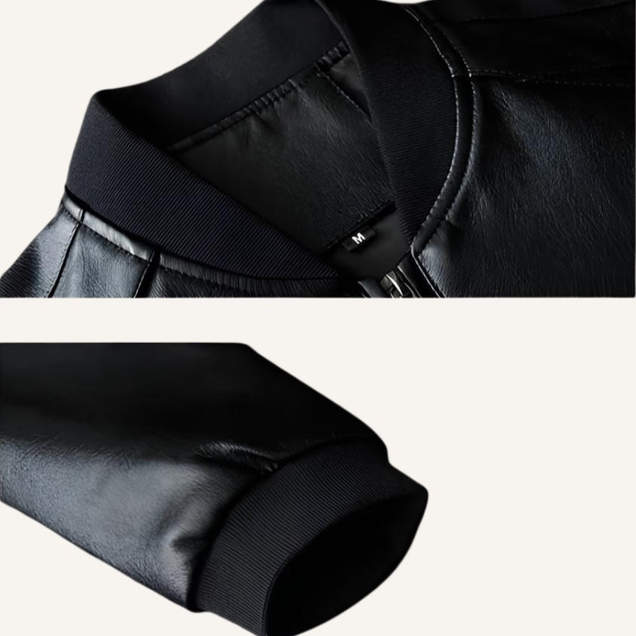 Jaqueta Masculina de Couro Gran Nero