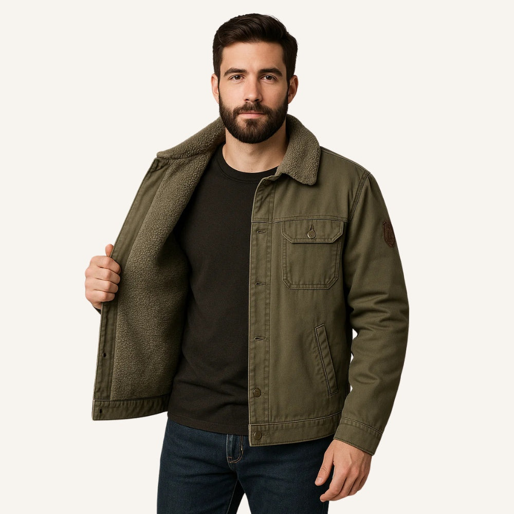 Jaqueta Masculina de Inverno Forrada Maccini