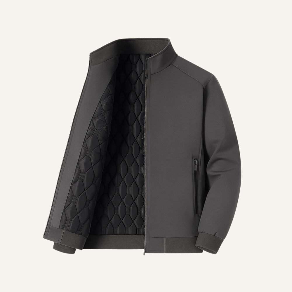 Jaqueta Masculina de Inverno Forrada Samour