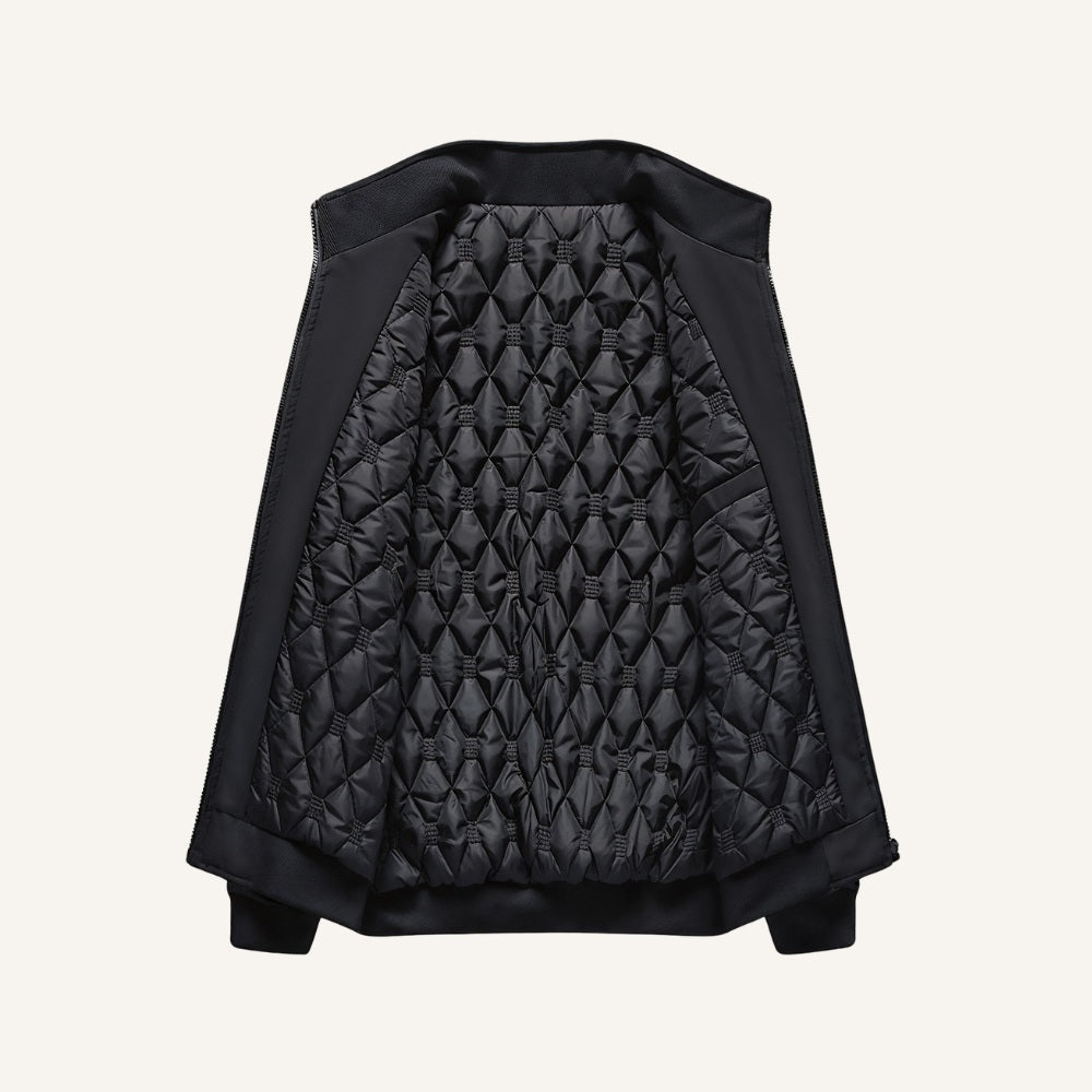 Jaqueta Masculina de Inverno Forrada Samour