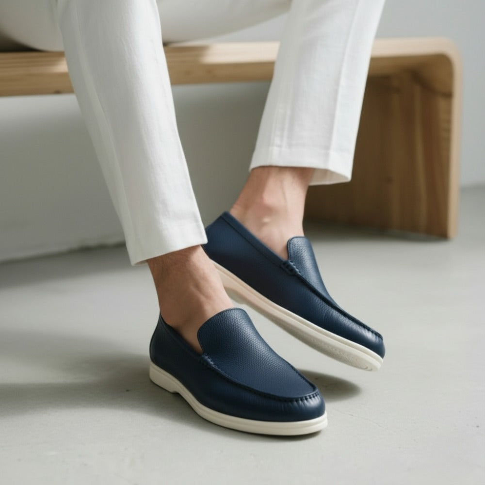 Loafer Masculino de Couro de Vaca Pelleni