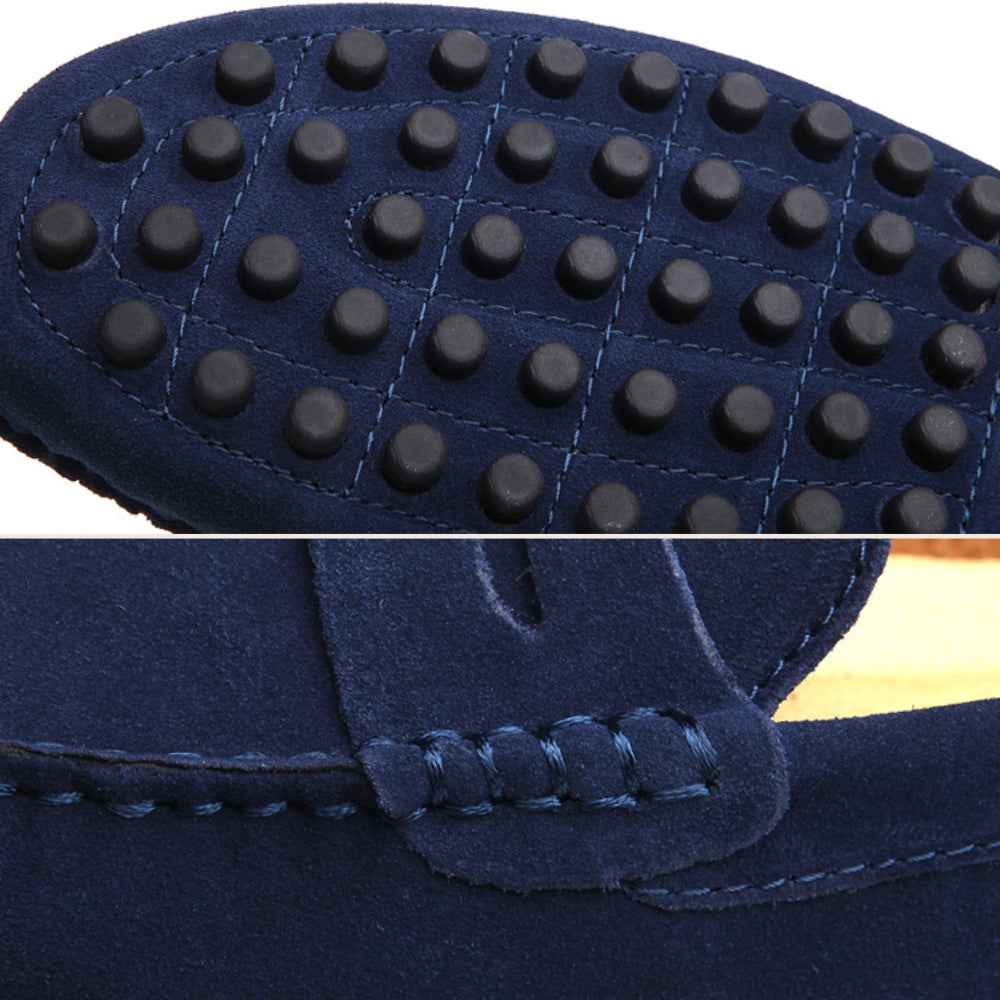 Mocassim Loafer Driver de Camurça Cortez