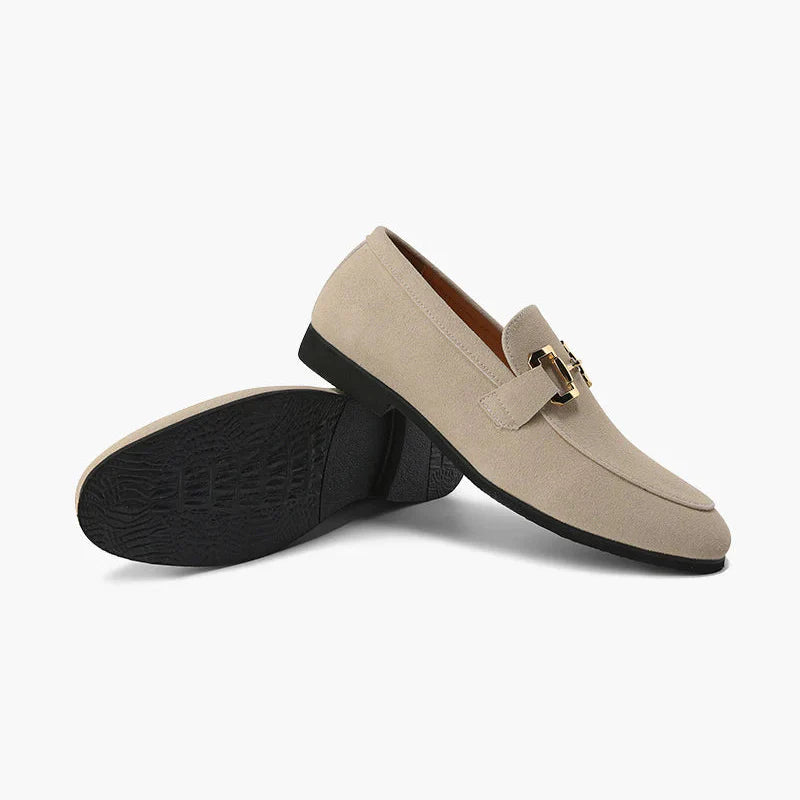Mocassim Loafer Masculino de Camurça Luxury