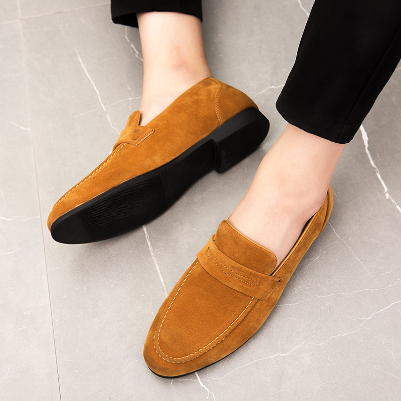 Mocassim Loafer Masculino de Camurça Piazzi