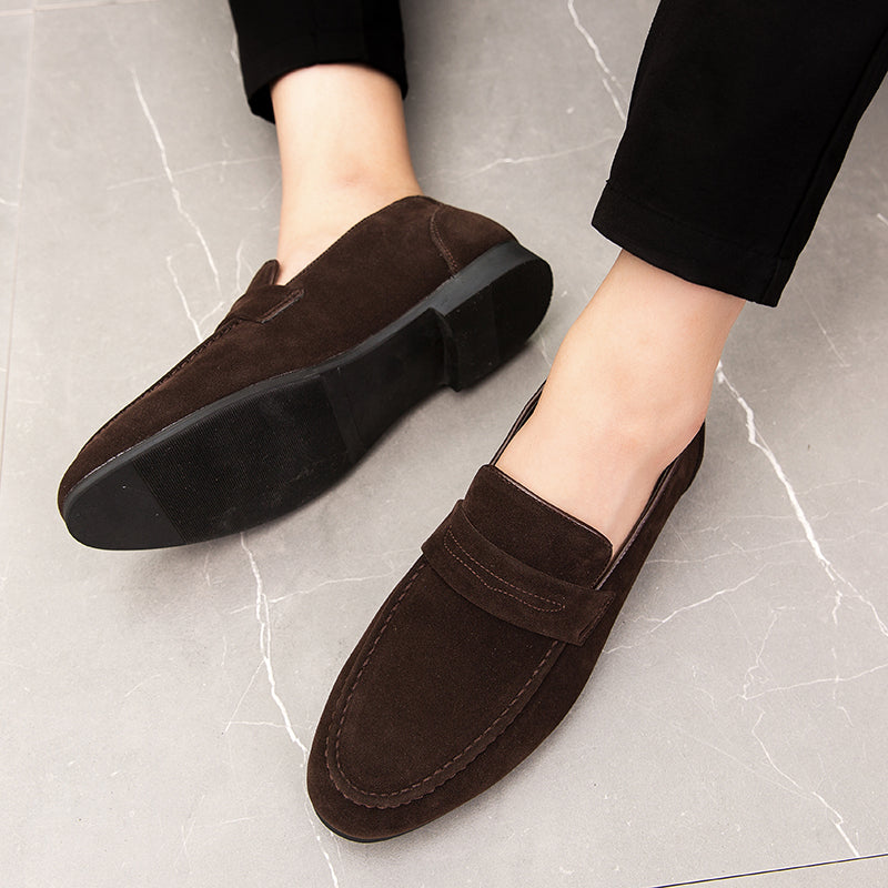 Mocassim Loafer Masculino de Camurça Piazzi
