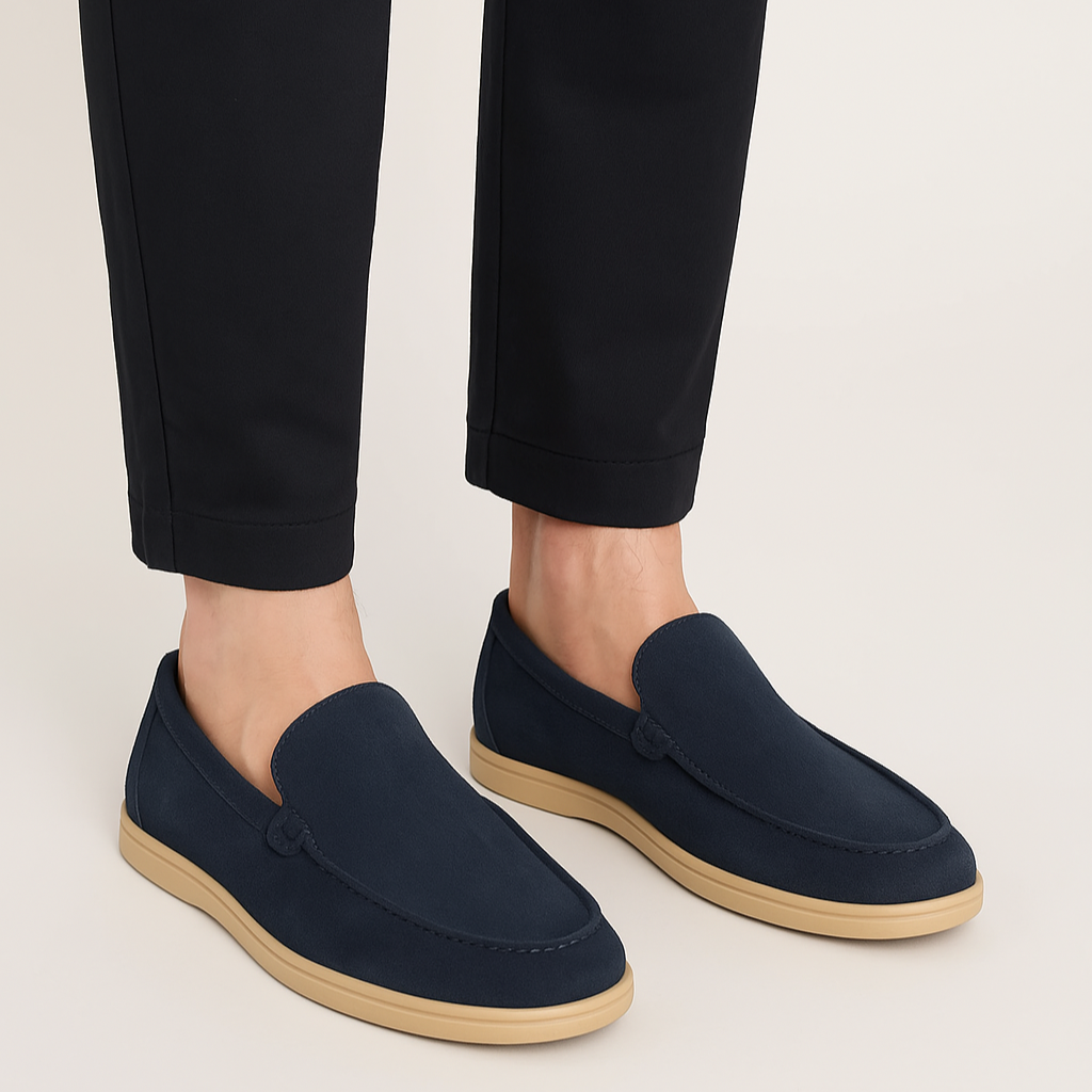 Mocassim Loafer Masculino de Camurça Ardeni