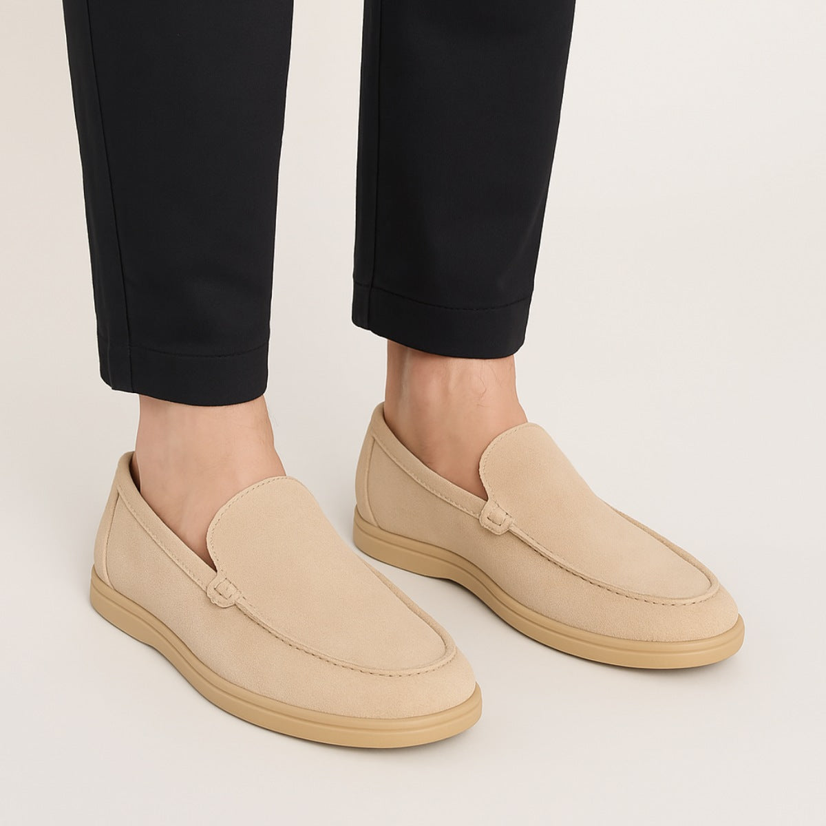 Mocassim Loafer Masculino de Camurça Ardeni