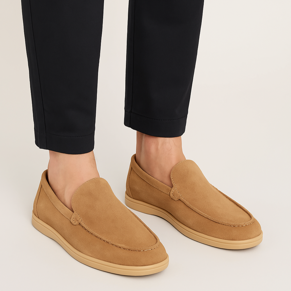 Mocassim Loafer Masculino de Camurça Ardeni
