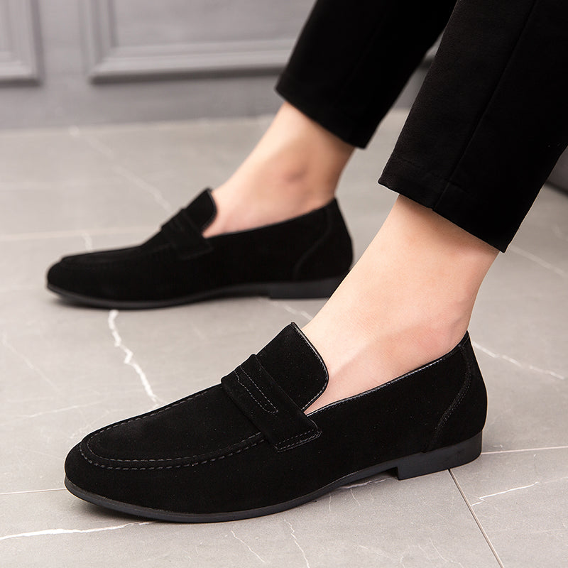 Mocassim Loafer Masculino de Camurça Piazzi