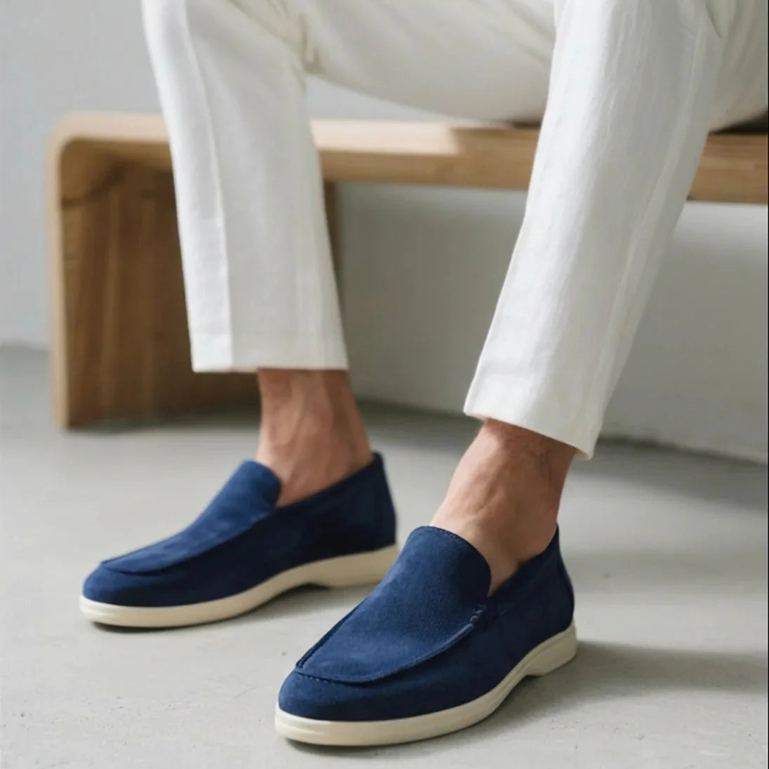 Mocassim de Camurça Masculino Venetto
