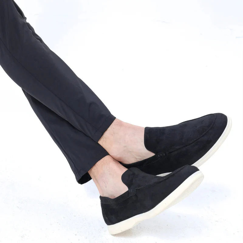 Mocassim de Camurça Masculino Venetto