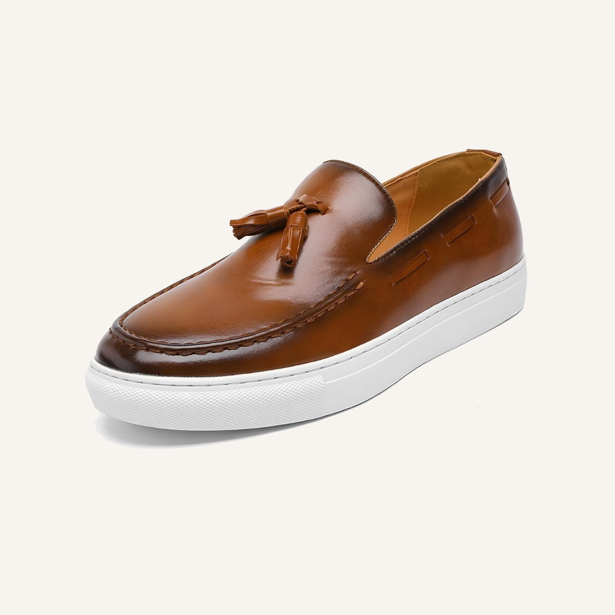 Mocassim de Couro Masculino Duque
