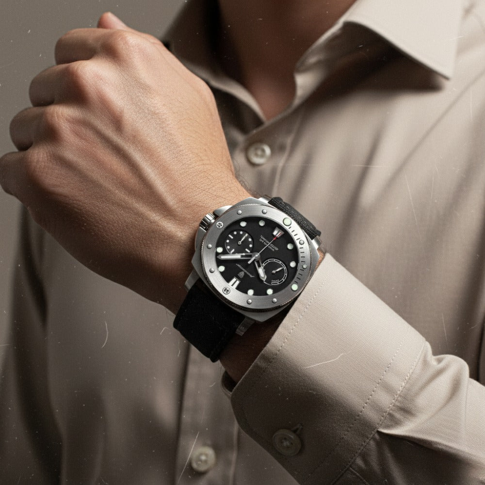 Relógio Masculino Militar de Luxo Heritage