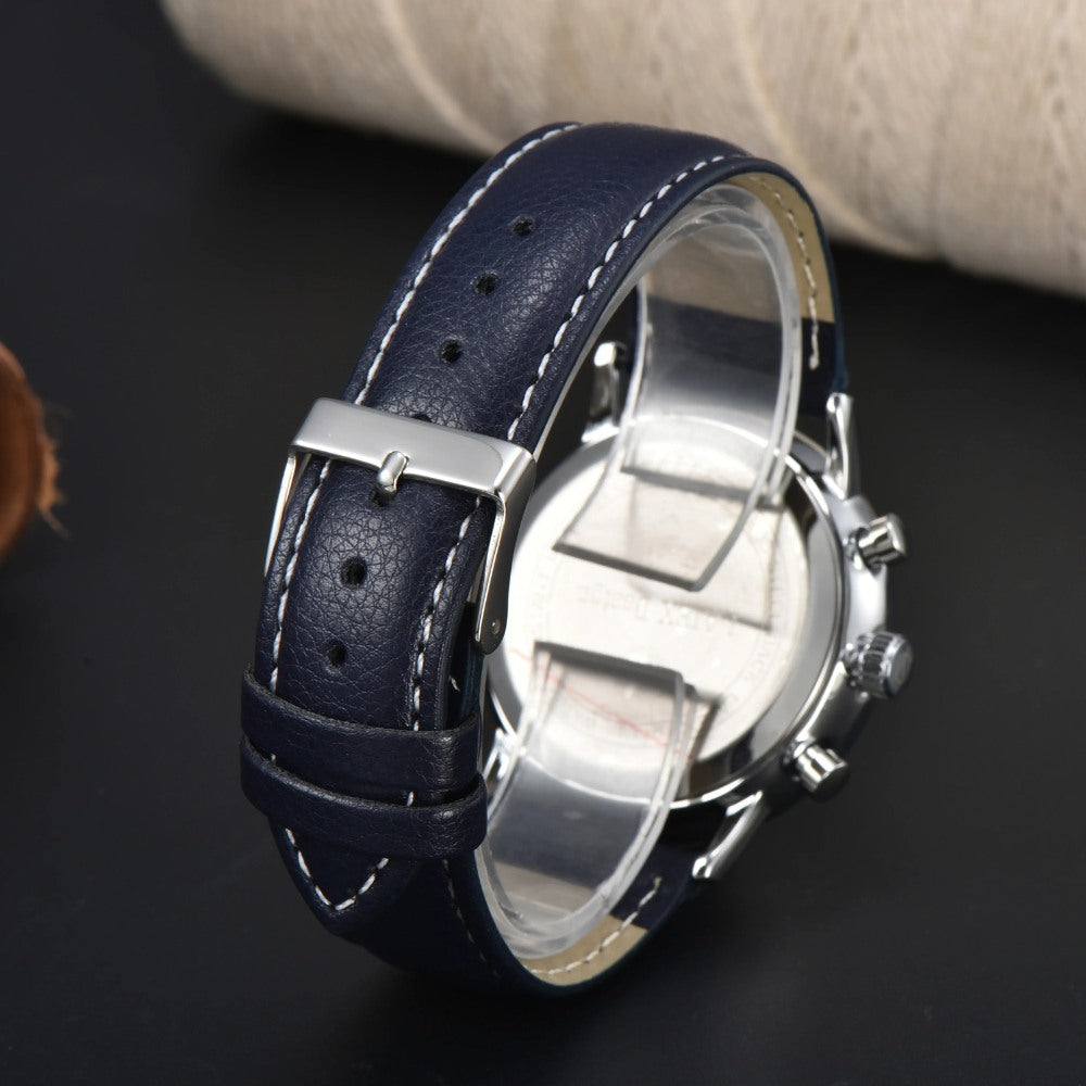 Relógio Masculino Zeppelin Azul 100 Anos – Cronógrafo