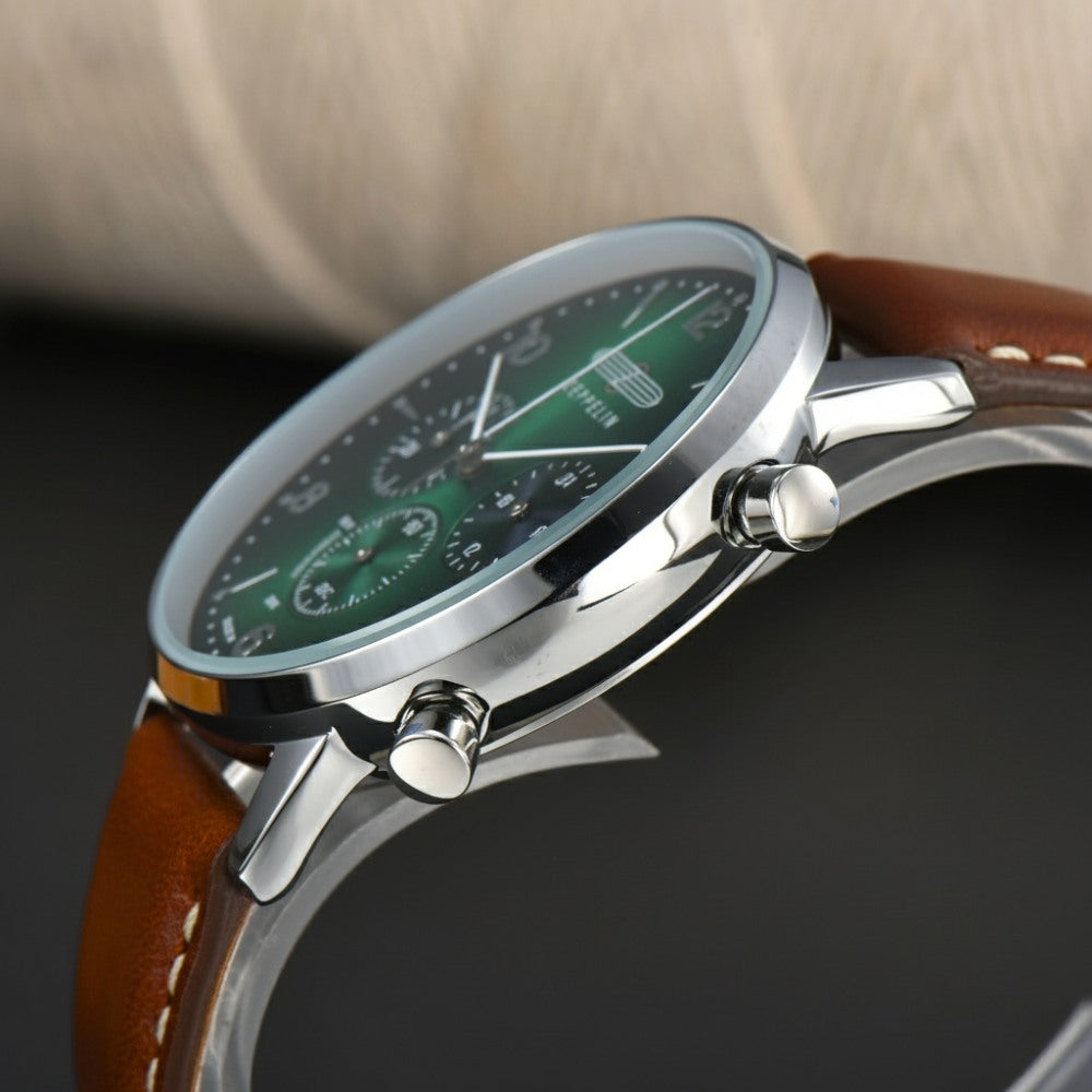 Relógio Masculino Zeppelin Verde 100 Anos – Cronógrafo