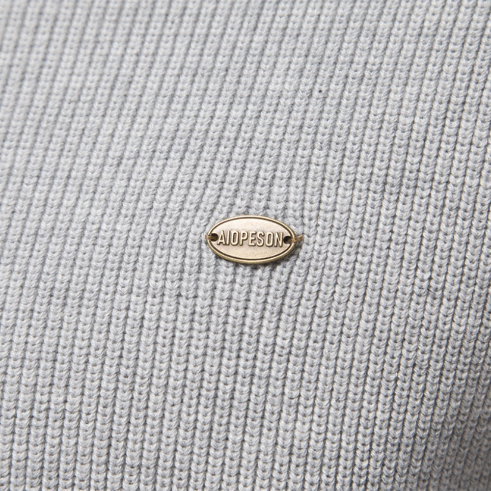 Suéter Masculino Meio Zíper Signature