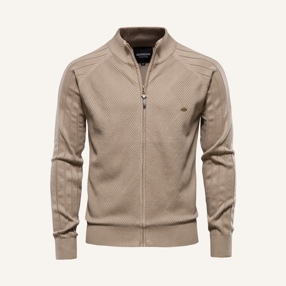 Suéter Masculino com Zíper Pesson Arno