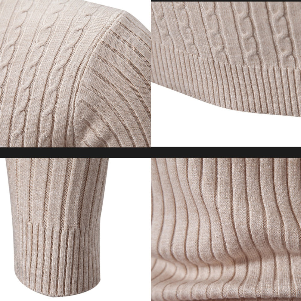 Suéter Pulôver Masculino de Gola Alta Rizzo