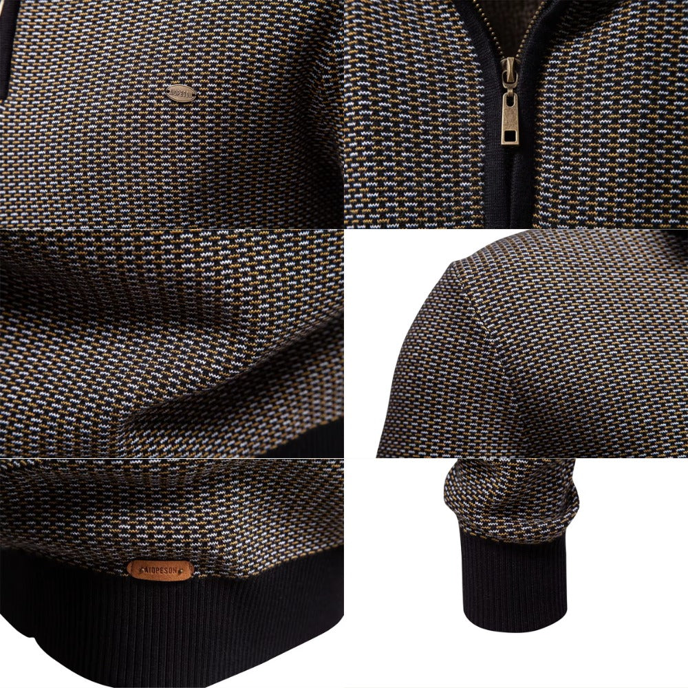 Suéter Tricô Meio Zíper Masculino Vaccioni