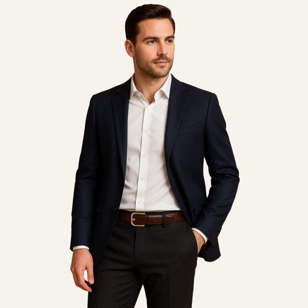 Cinto de Couro Masculino Civano Prime