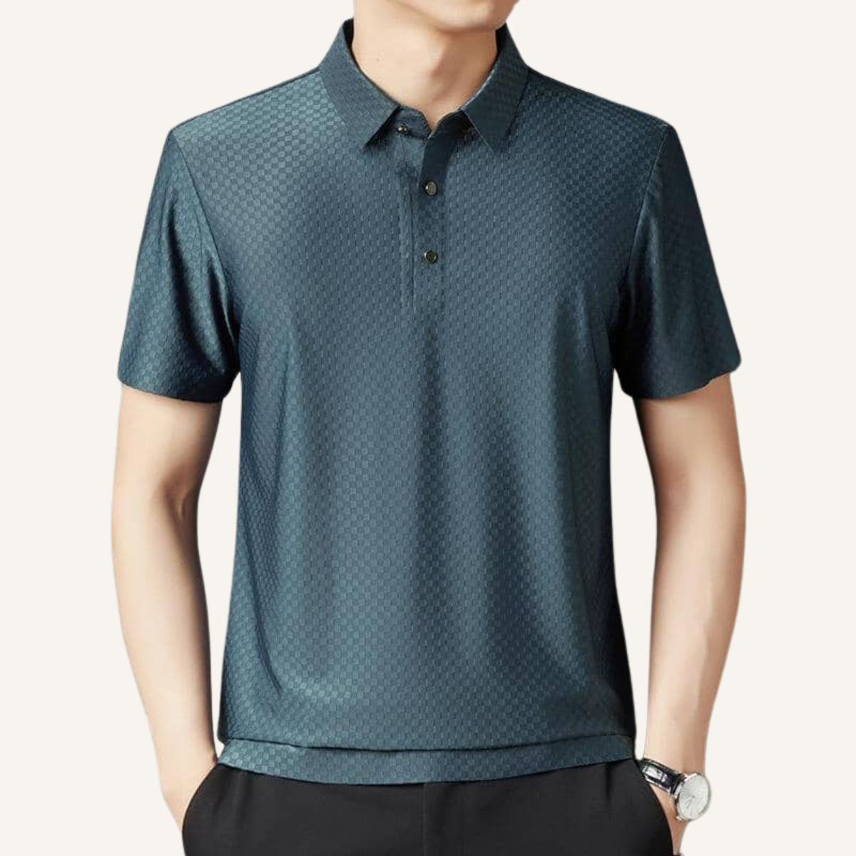 Camisa Polo Nylon Masculina Hilton