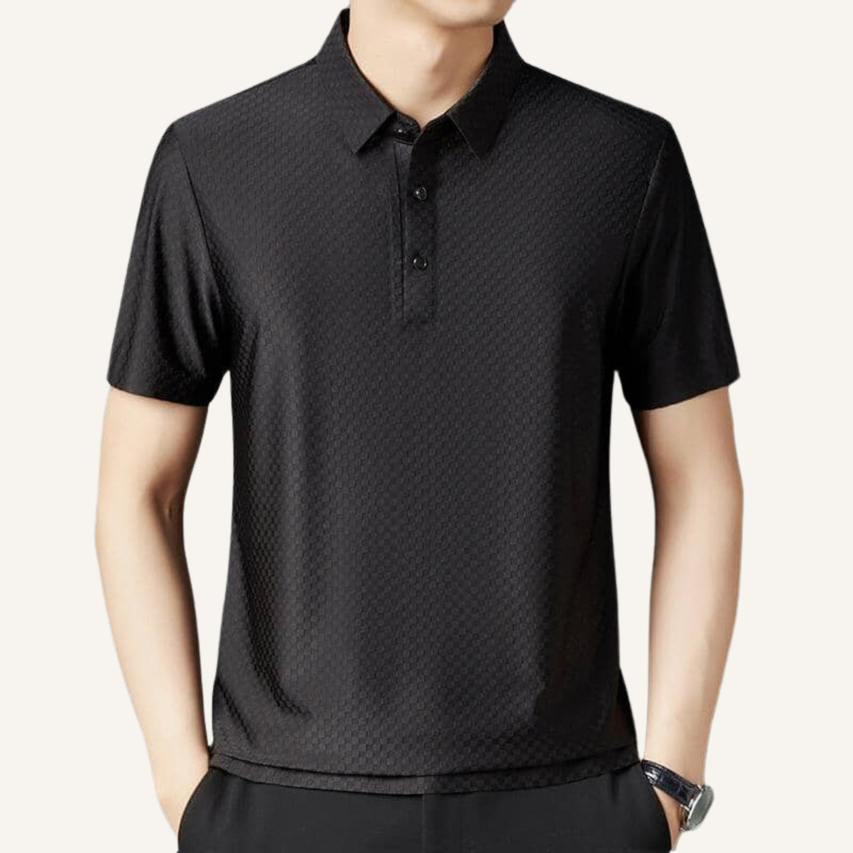 Camisa Polo Nylon Masculina Hilton