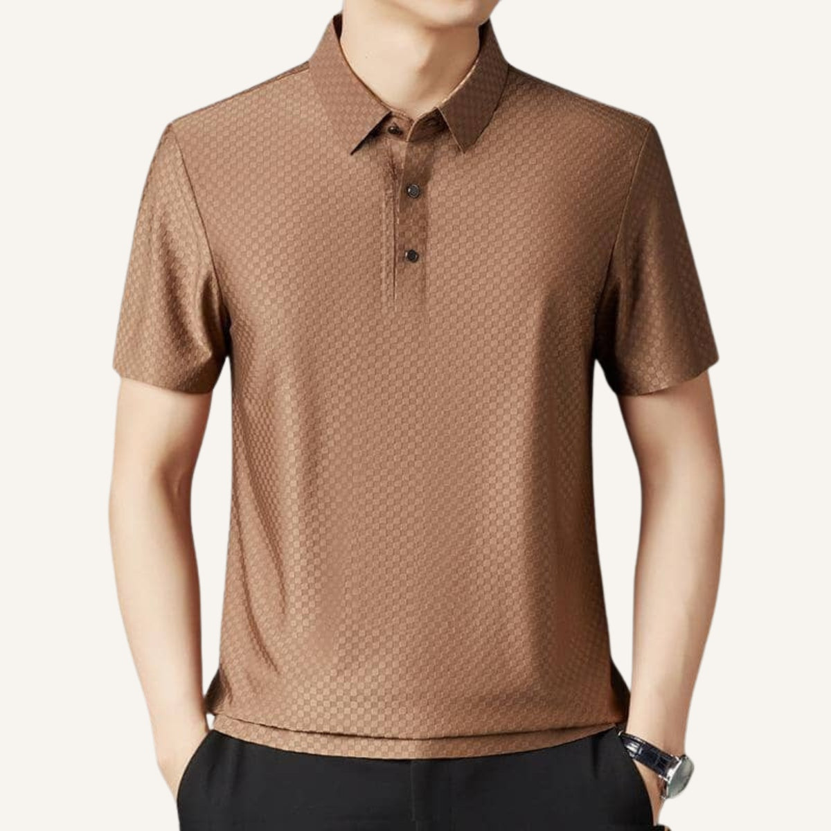 Camisa Polo Nylon Masculina Hilton