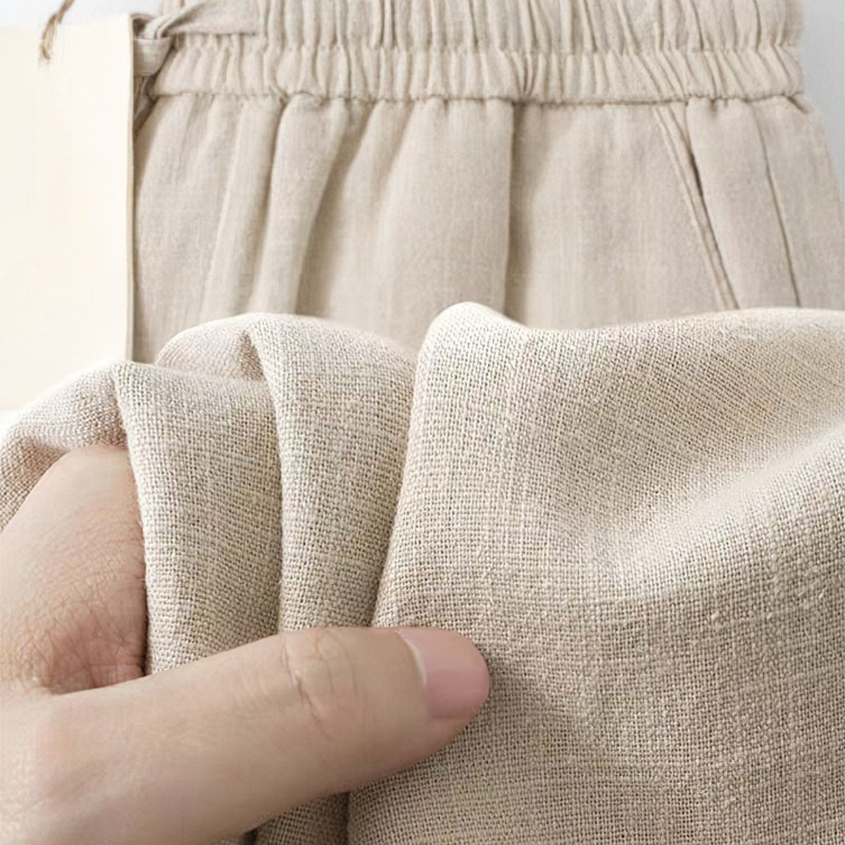 Calça Masculina de Linho Old Money Milford